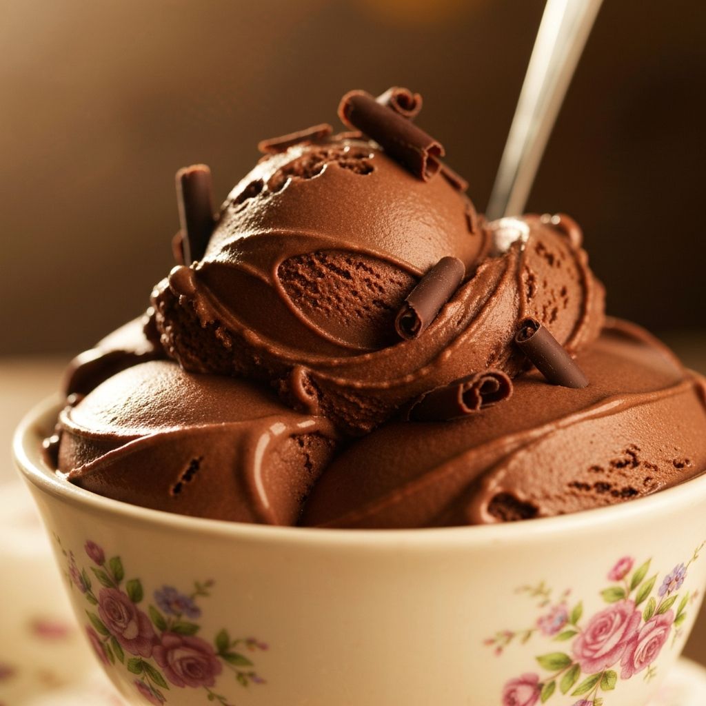 Chocolate ice cream