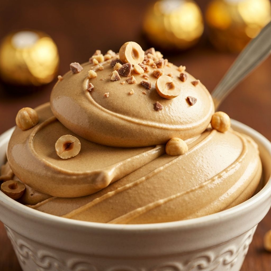 Ferrero Rocher ice cream