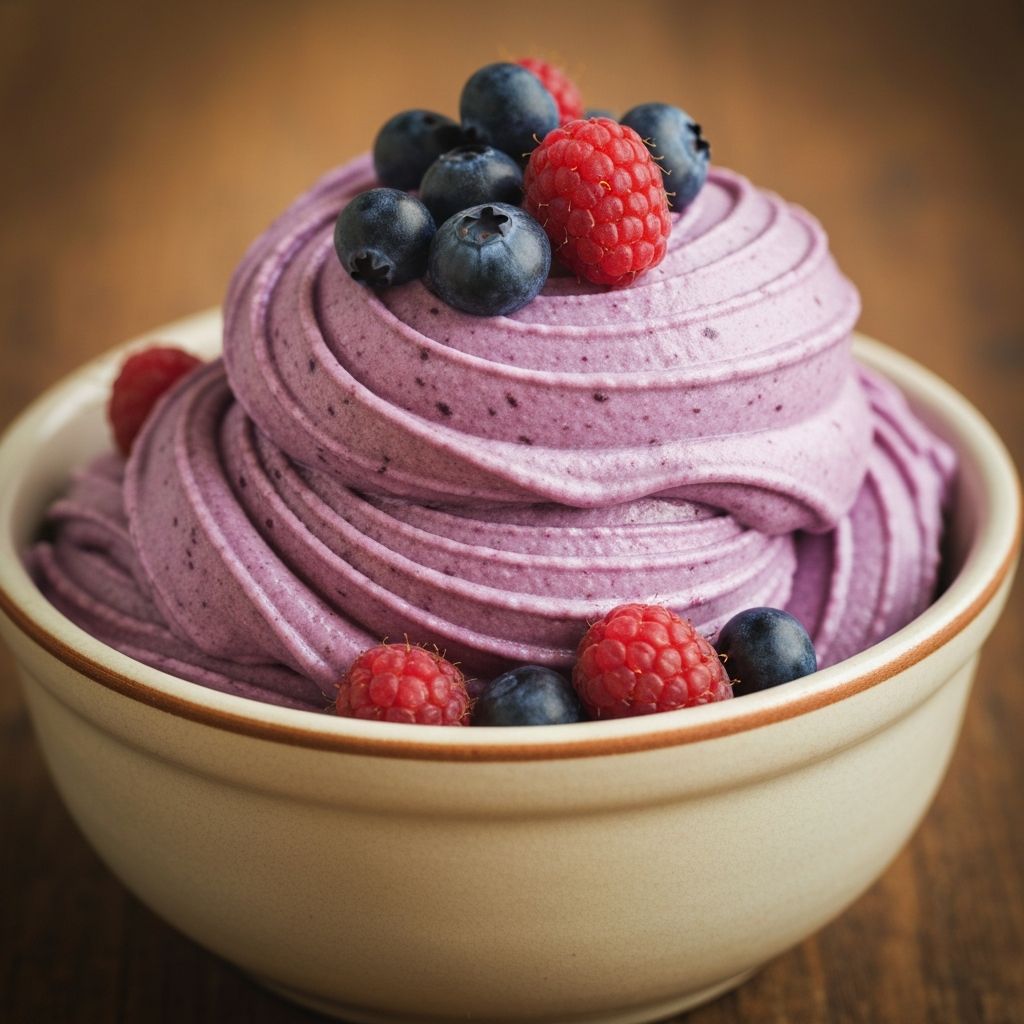 Yogurt Forest Berry ice cream